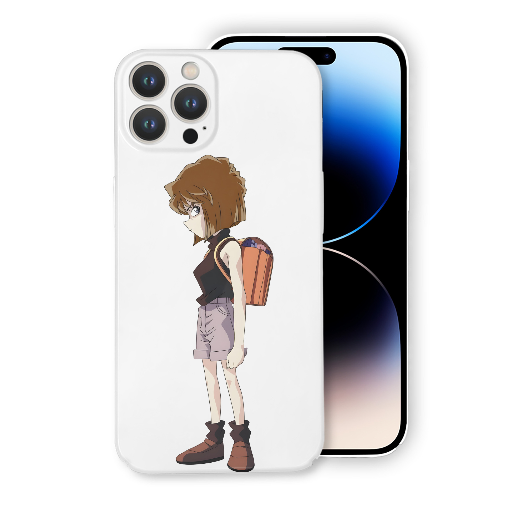 （画像用） 名探偵コナン 灰原 哀 はいばら あい Detective Conan Anita Hailey、Vi Graythorn Haibara Ai 【iPhone 14シリーズ対応】ハードケース